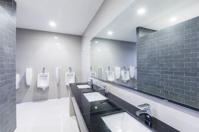 Modern Bathroom with Recessed Lighting